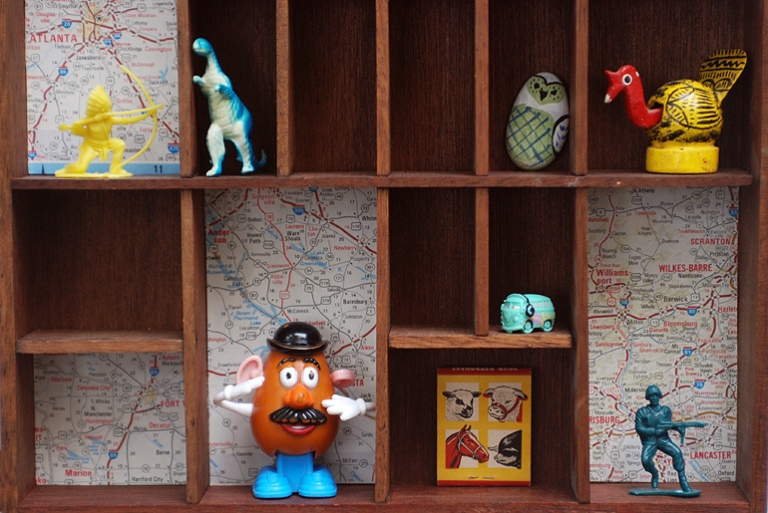 DIY Map Shelf - The Merrythought