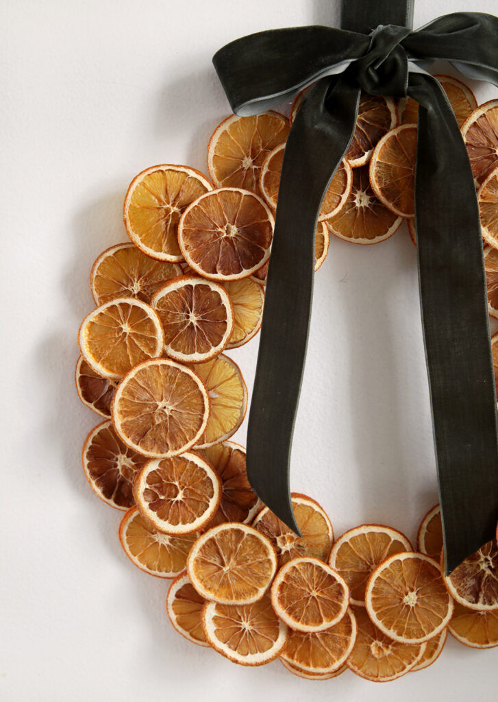 How To Make A DIY Dried Orange Wreath