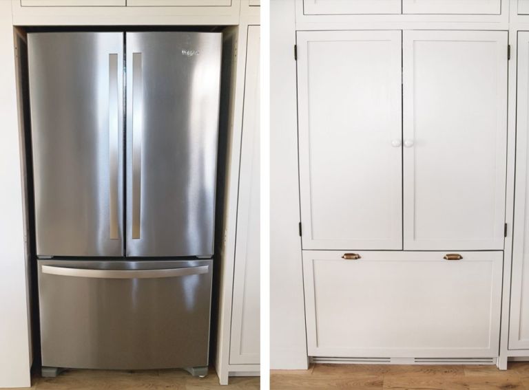 diy custom refrigerator panels