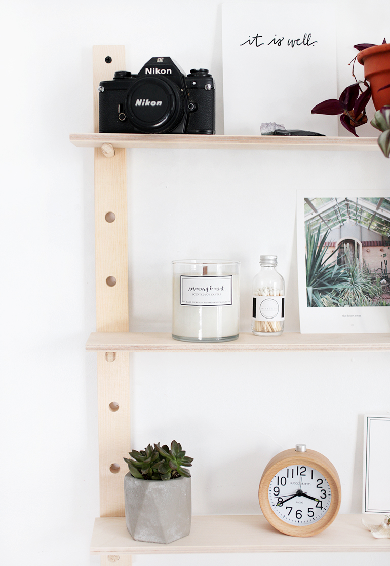 DIY Peg Shelf The Merrythought