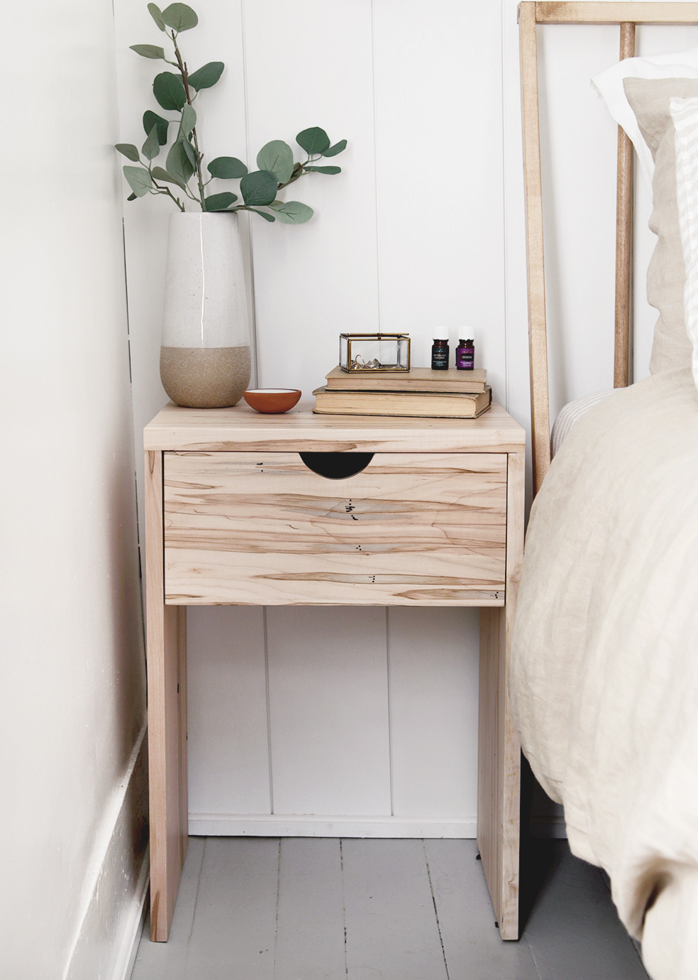 DIY Nightstand - How to Make a Wood Nightstand with Drawer