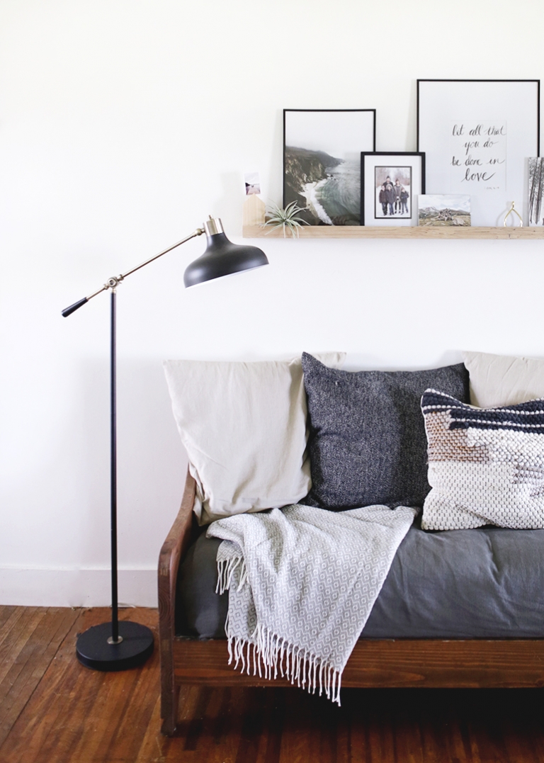 DIY Wood Sofa @themerrythought