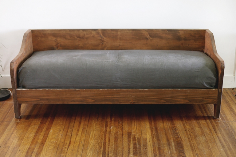 Diy Wood Sofa The Merrythought, How To Build A Wooden Sofa