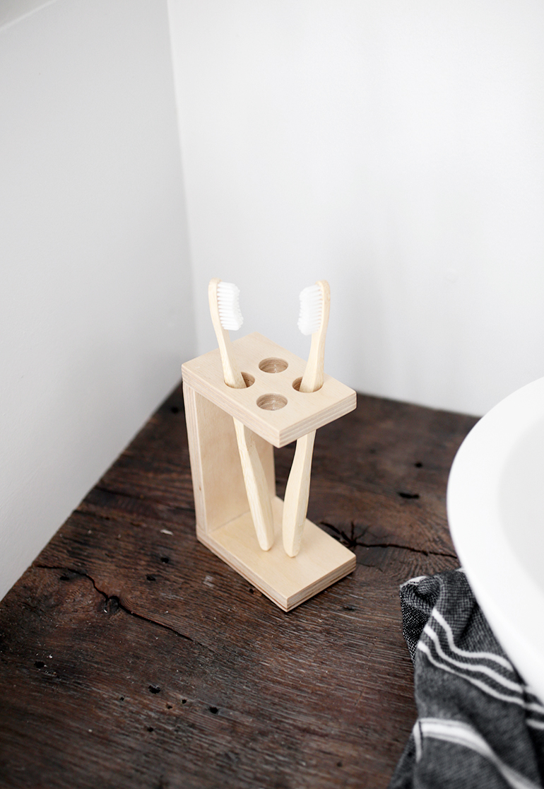 Future Home Inspiration: DIY Toothbrush Holder