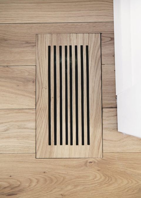 wood air vent cover