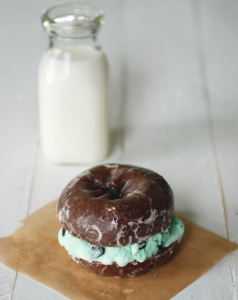 Doughnut Ice Cream Sandwiches The Merrythought 5084