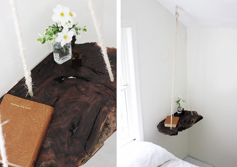 DIY Hanging Table @themerrythought