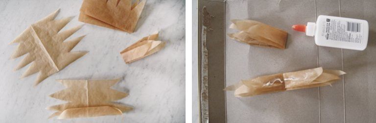 How to Make Paper Stars Using Parchment Paper - Hearty Sol