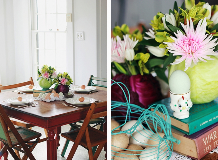 A Simple Easter Centerpiece // The Merrythought