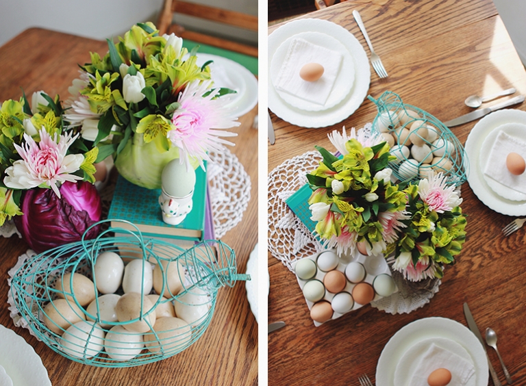A Simple Easter Centerpiece // The Merrythought
