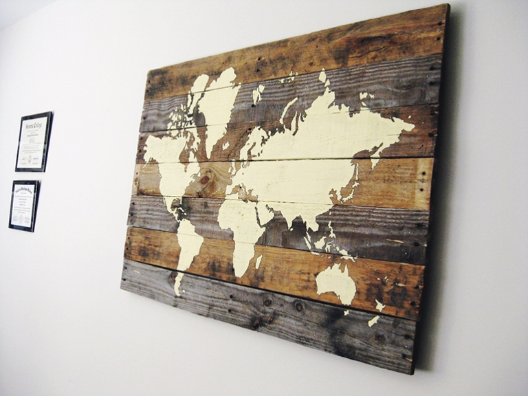 Pallet World Map | The Merrythought