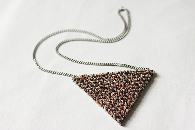 Triangle Carpet Necklace