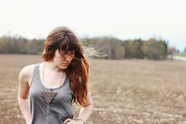 Triangle Carpet Necklace