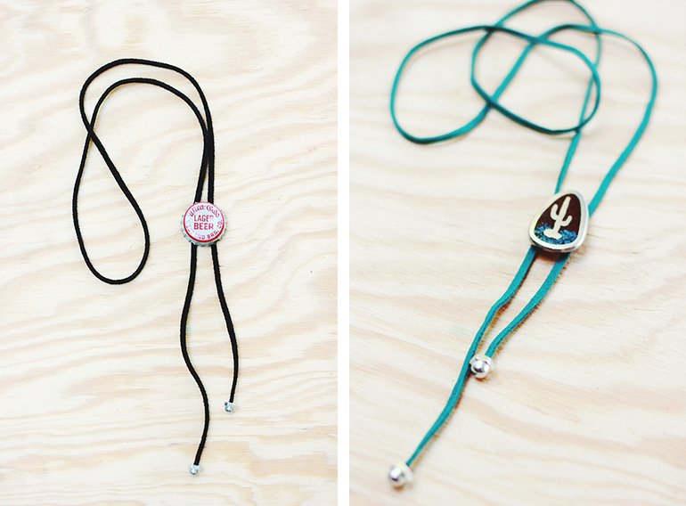 JewelrySupply Create Your Own Bolo Tie Kit - Bolo Cord, Bolo Slide