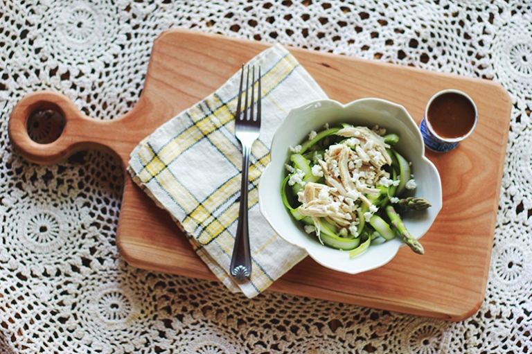 IMG_8354Asparagus Ribbon Salad | The Merrythought