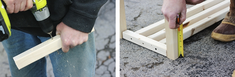 DIY Woven Bench @themerrythought