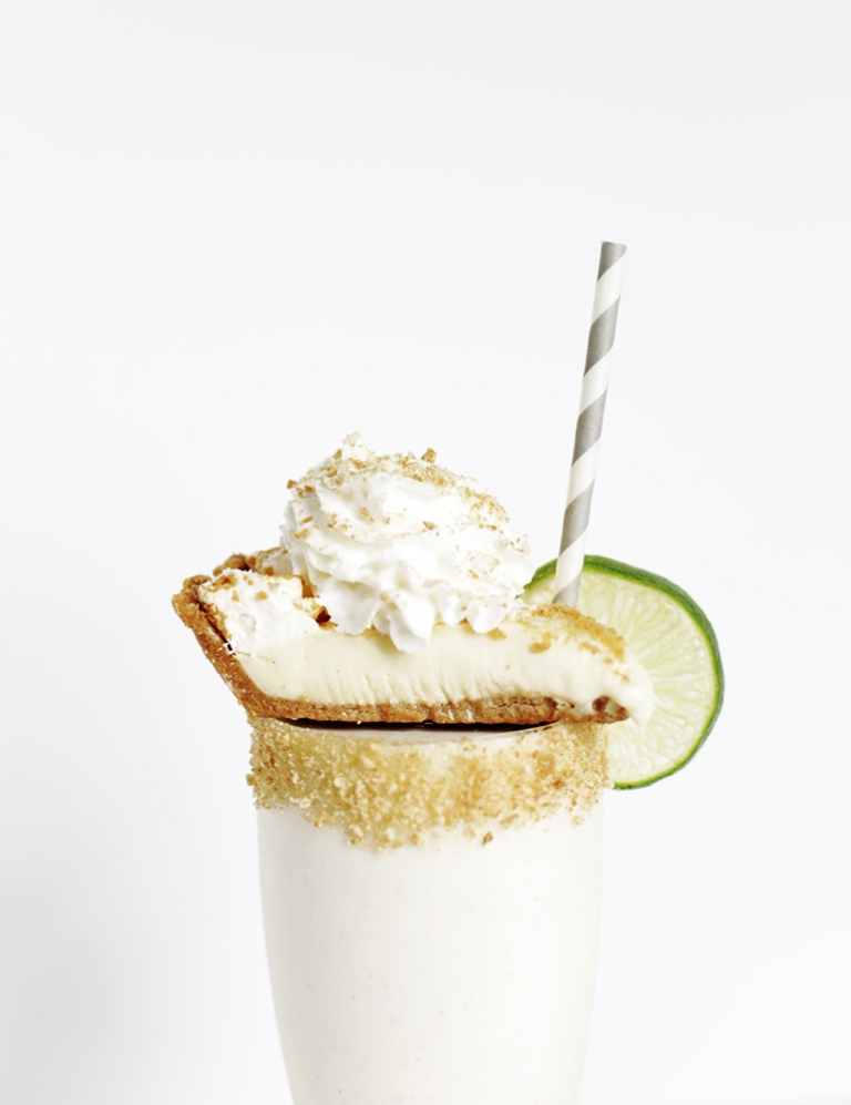 Key Lime Pie Milkshake @themerrythought with @perrysicecream