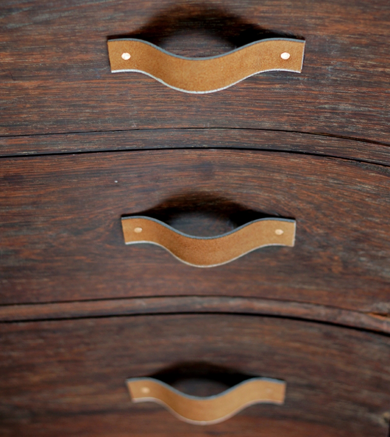 dresser leather drawer pulls