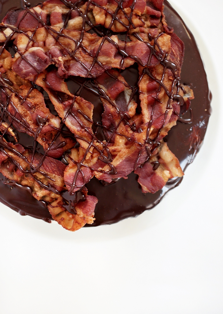 Candied Bacon-Sweet Potato Cupcakes