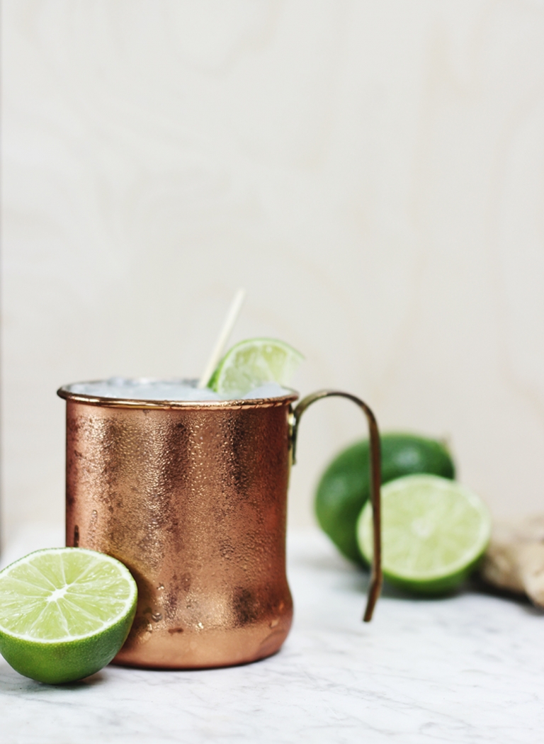 Moscow Mule Mocktail @themerrythought