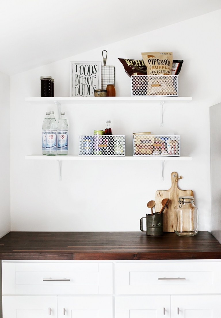 15 Pretty Pantry DIY Organization Hacks- The perfect pantry is both functional, and beautiful. Check out these pretty pantry organization ideas to inspire your next pantry makeover! | #pantry #organization #organizingTips #kitchenOrganization #ACultivatedNest