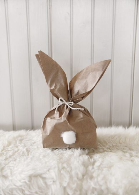 How to make Easy Paper Bag, Bunny Paper Bag