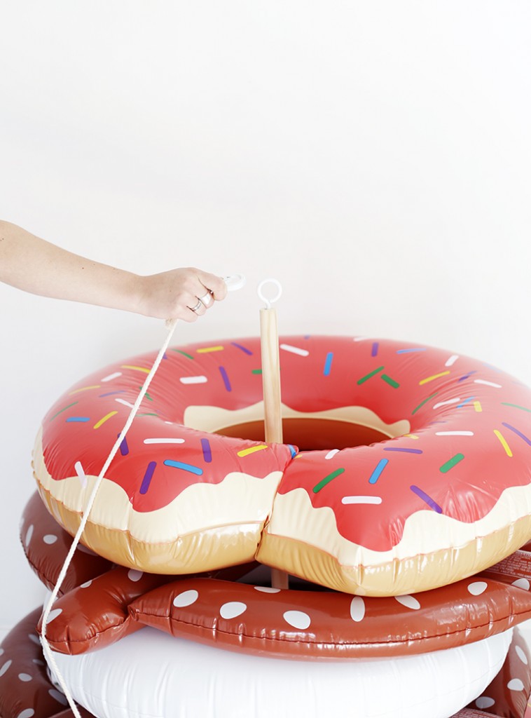 DIY Pool Float Holder
