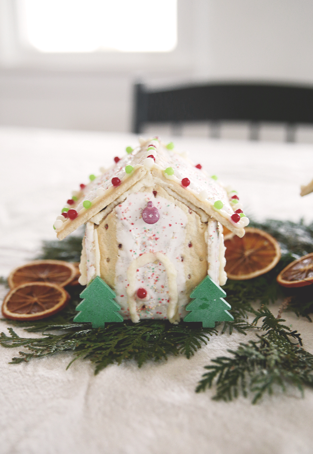 Pop Tart Gingerbread House