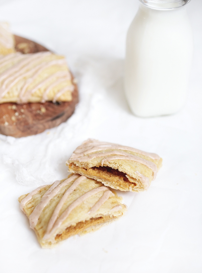 Pumpkin Pop Tarts with Maple Icing @themerrythought