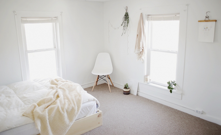 Minimal Bedroom @themerrythought