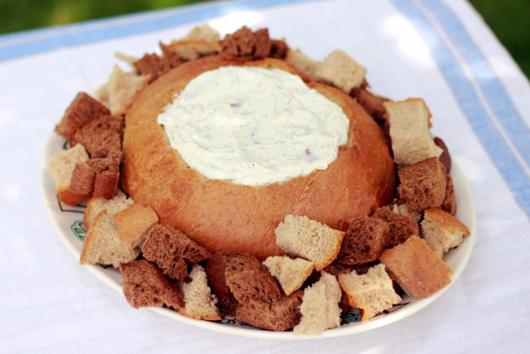 Rye Bread Dip Bread Bowl Dip Recipe