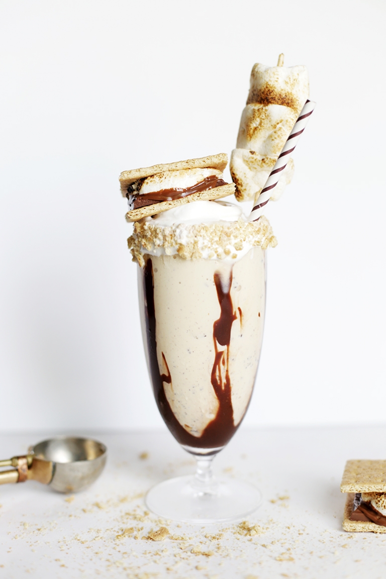 Smores Milkshake @themerrythought