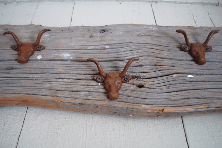 Steer Head Coat Hooks