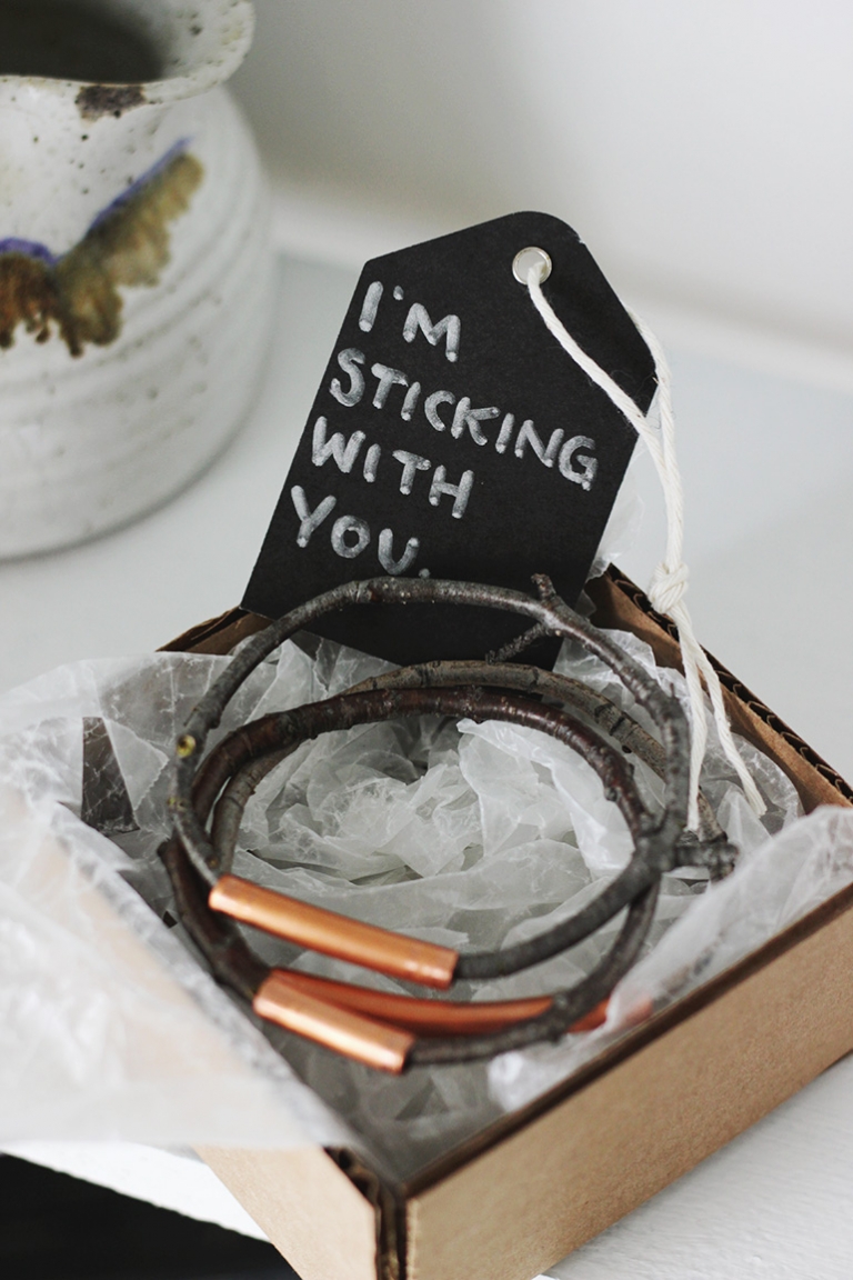 DIY "I'm Sticking With You" Valentine @themerrythought