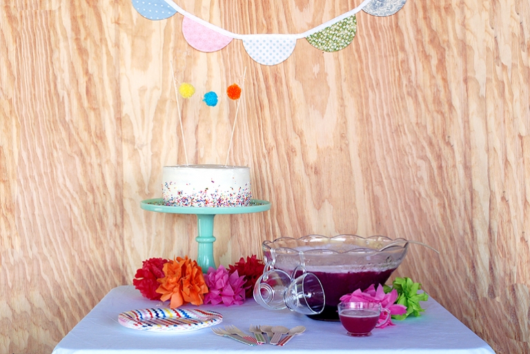 Vanilla Party Cake - The Merrythought