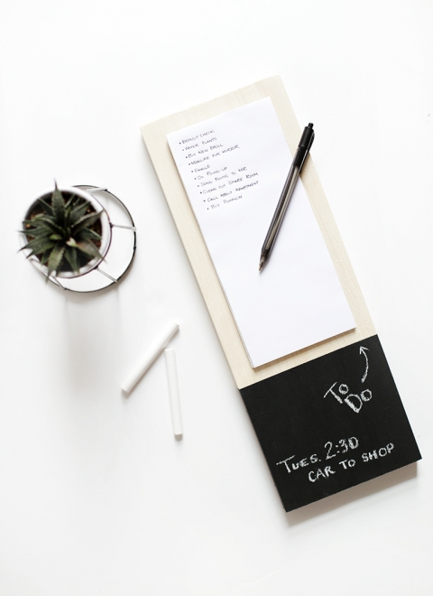 DIY Wall Notepad - The Merrythought