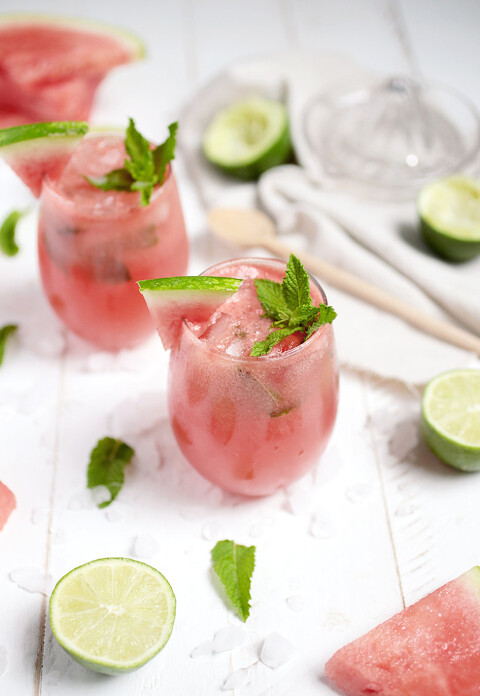 Watermelon Mocktail - Taming of the Spoon