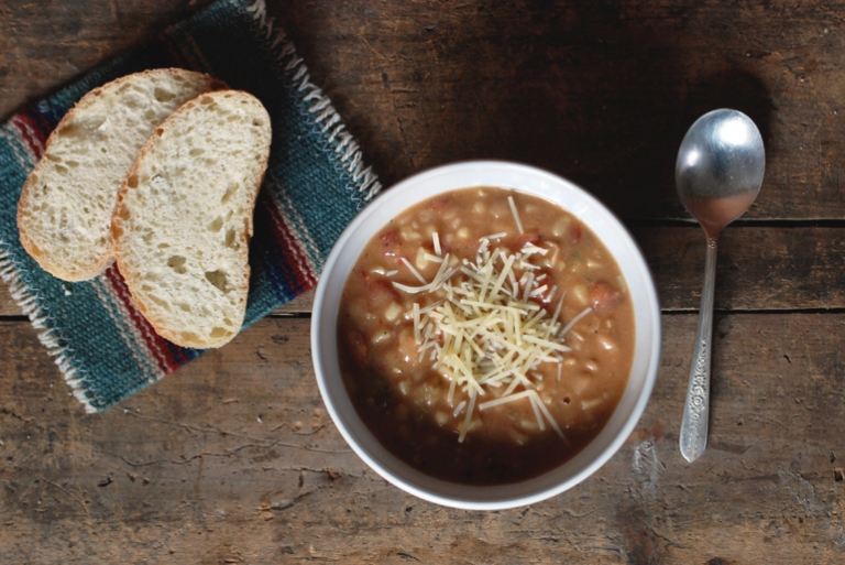 White Bean Chili @themerrythought