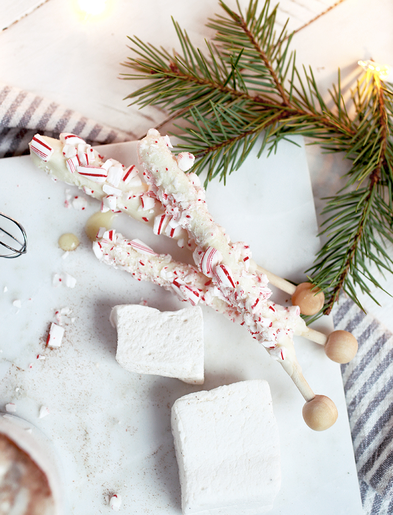 White Chocolate Peppermint Swizzle Sticks - The Merrythought