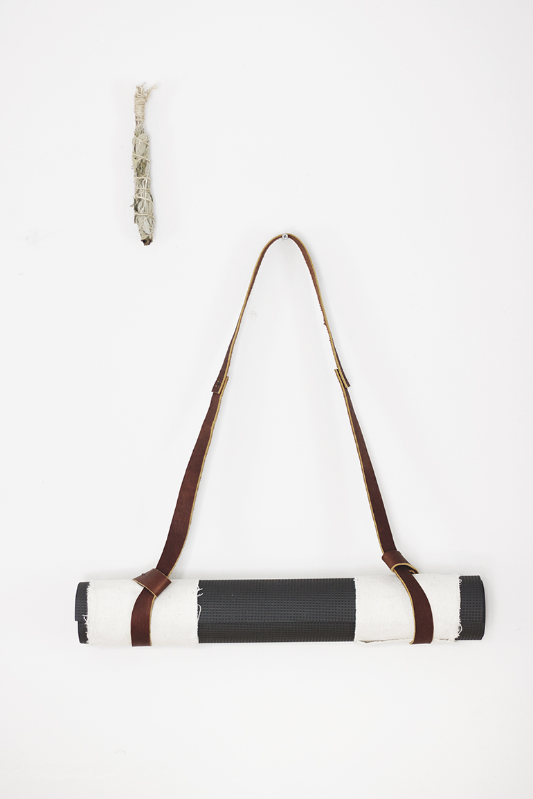 DIY Leather Yoga Mat Strap - The Merrythought
