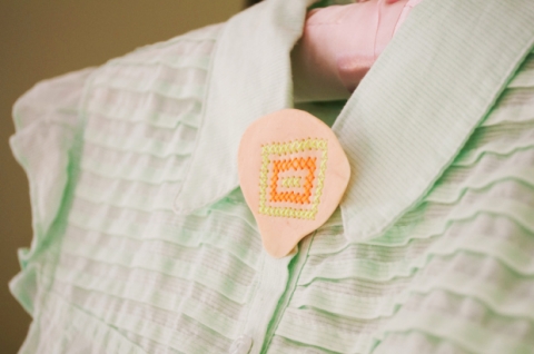 Cross Stitch Pin | Kittenhood